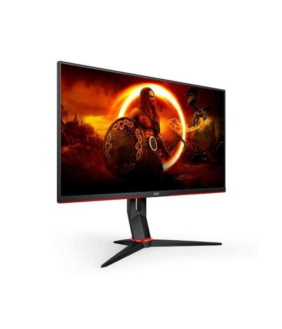 Monitor gaming led 27 aoc q27g2s/eu negro/rojo