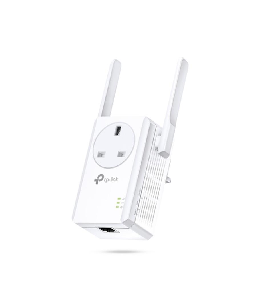 Tplink - amplificador de señal tl-wa860re wireless n 300mbps - toma de corriente adicional - antenas externas alta ganacia