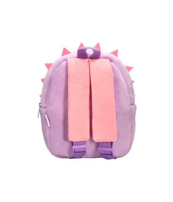 Cartera preescolar liderpapel mochila infantil peluche erizo 260x100x240 mm