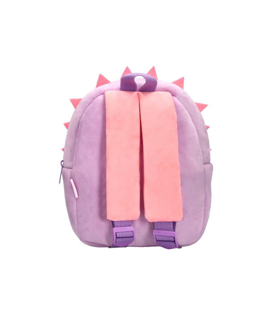 Cartera preescolar liderpapel mochila infantil peluche erizo 260x100x240 mm