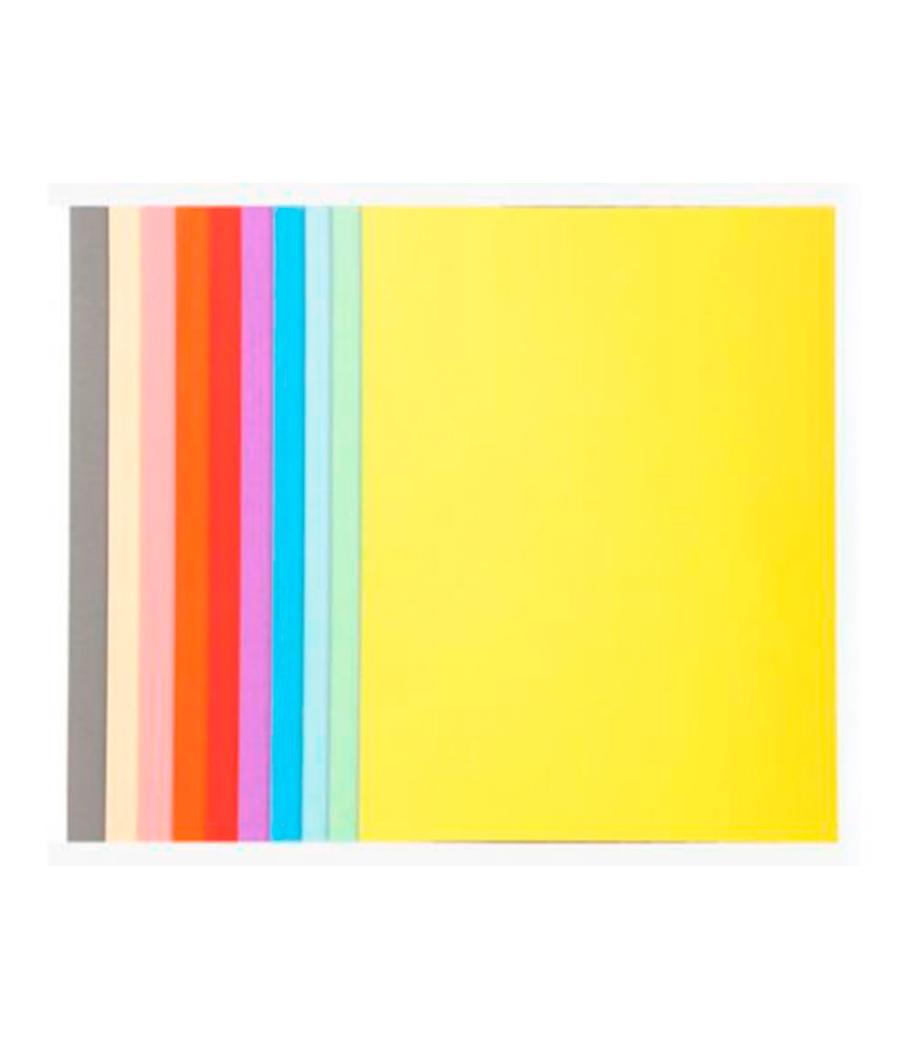 Subcarpeta cartulina gio folio amarillo pastel 180 g/m2
