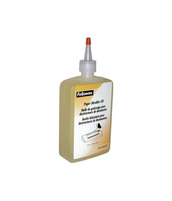 Aceite lubricante fellowes para destructora de documentos bote de 360 ml