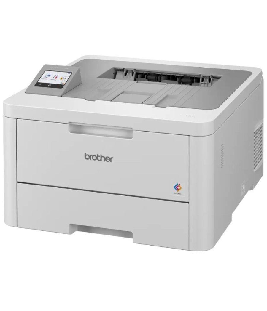 Impresora láser color brother hl-l8230cdw wifi/ dúplex/ blanca