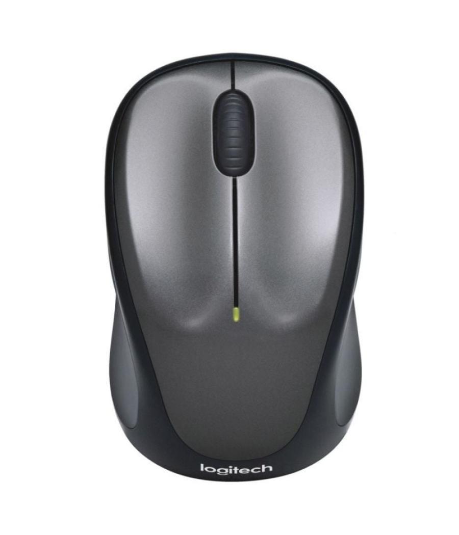 Ratón inalámbrico logitech m235/ hasta 1000 dpi/ gris