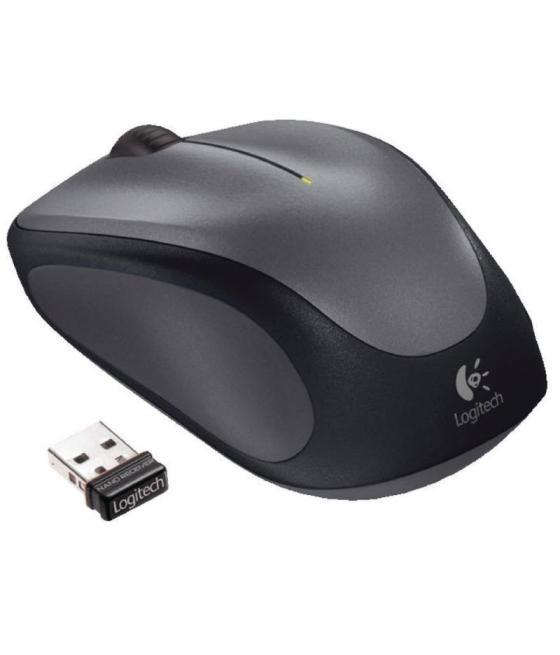 Ratón inalámbrico logitech m235/ hasta 1000 dpi/ gris