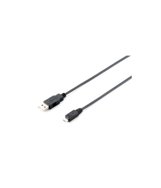 Cable usb 2.0 tipo a - micro usb b 1,8m
