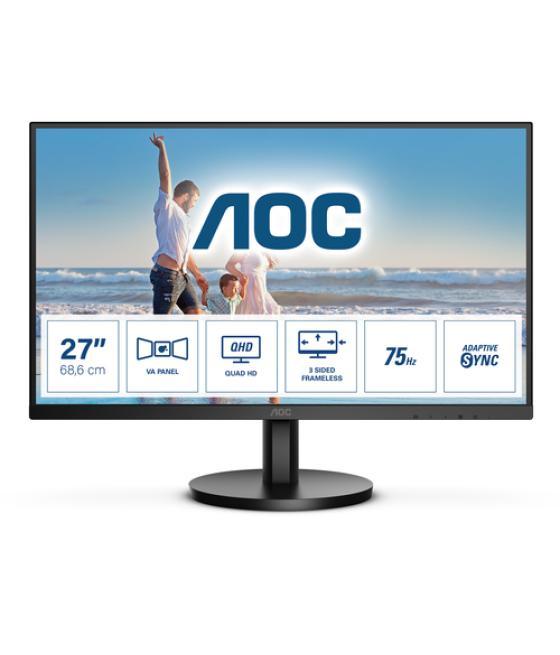 AOC Q27B3MA LED display 68,6 cm (27") 2560 x 1440 Pixeles Quad HD Negro