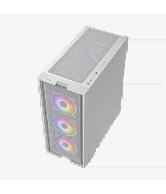 Hiditec caja e-atx h2 air argb white