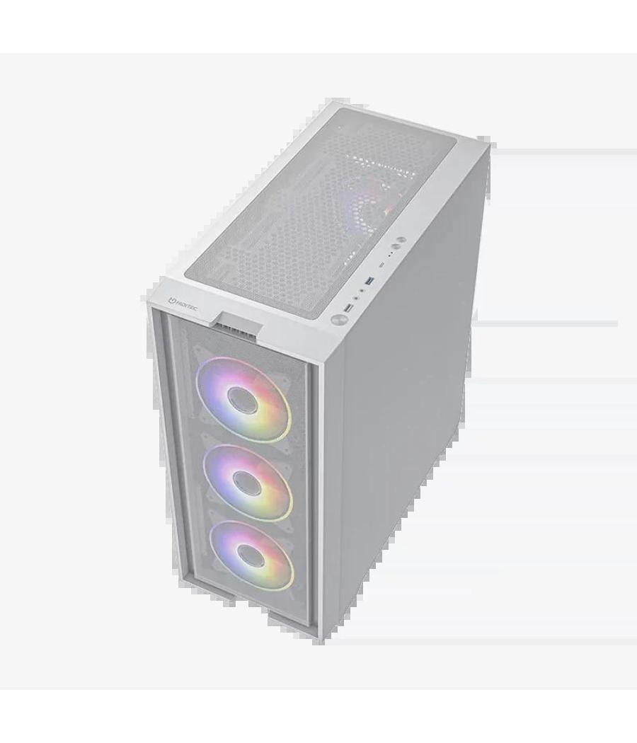 Hiditec caja e-atx h2 air argb white