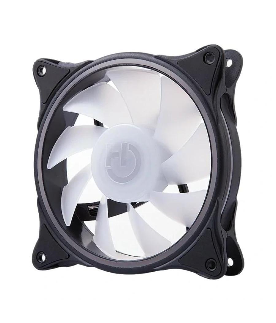 Hiditec ventilador gaming argb-n-18 black 120 mm