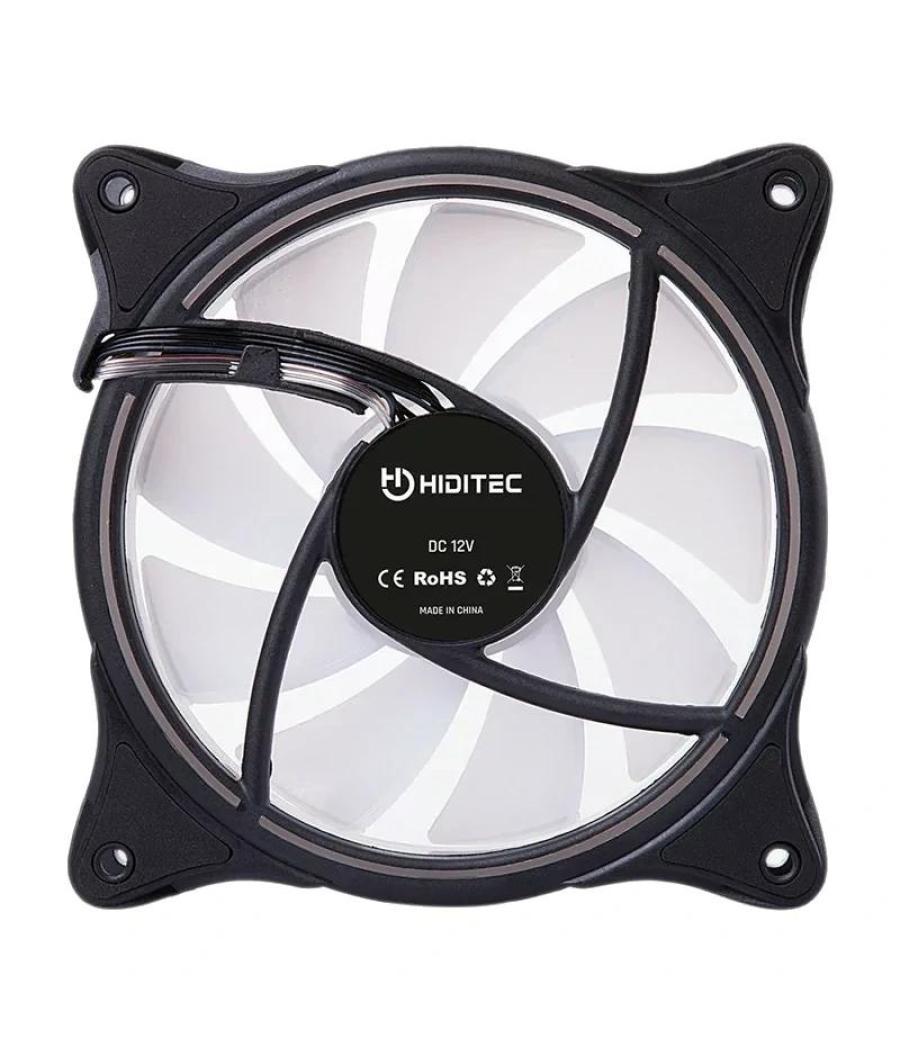 Hiditec ventilador gaming argb-n-18 black 120 mm