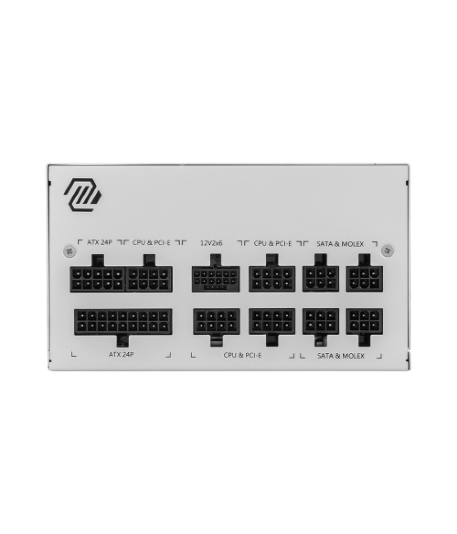 Msi mag a850gl pcie5 white unidad de fuente de alimentación 850 w 20+4 pin atx atx blanco