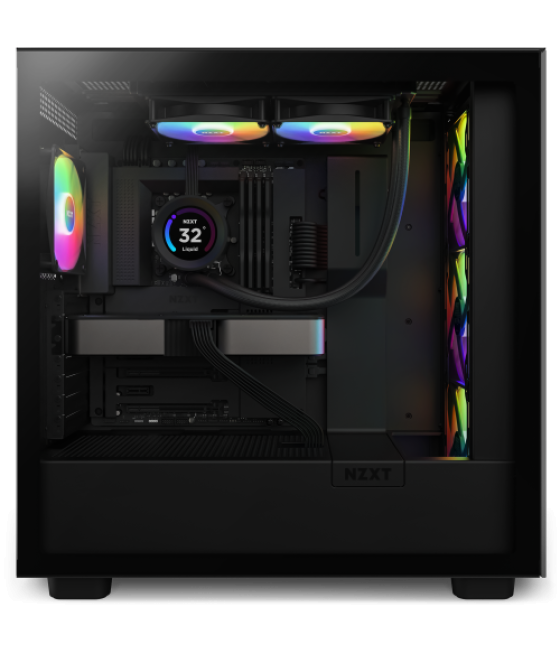 Nzxt kraken elite 240 rgb procesador sistema de refrigeración líquida todo en uno 12 cm negro 1 pieza(s)