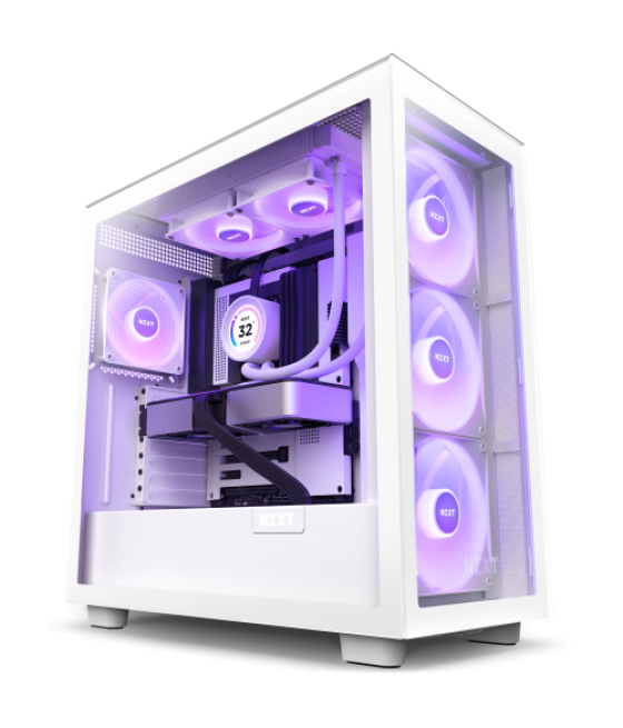 Nzxt kraken elite 240 rgb procesador sistema de refrigeración líquida todo en uno 12 cm blanco 1 pieza(s)