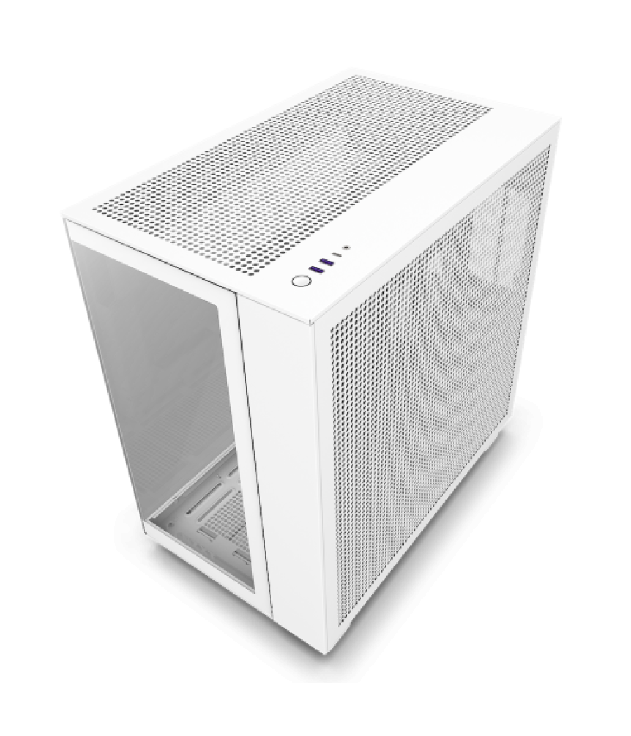 Nzxt h9 all white midi tower blanco