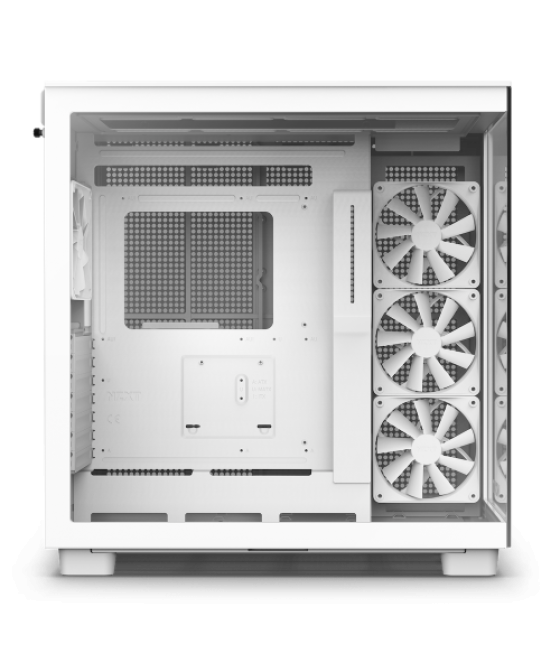 Nzxt h9 all white midi tower blanco