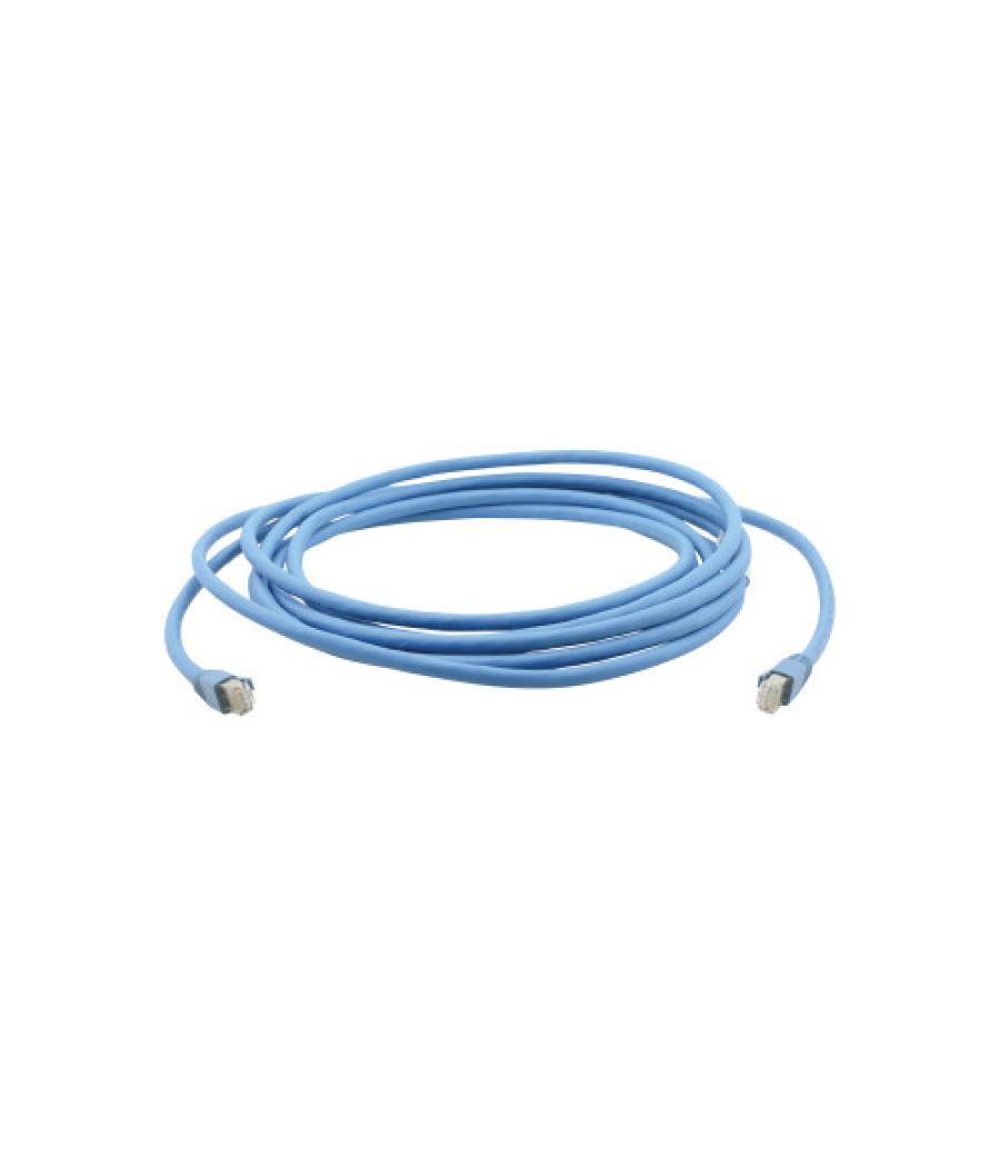 Kramer electronics c-unikat-328 cable de red azul 100 m cat6a u/ftp (stp)