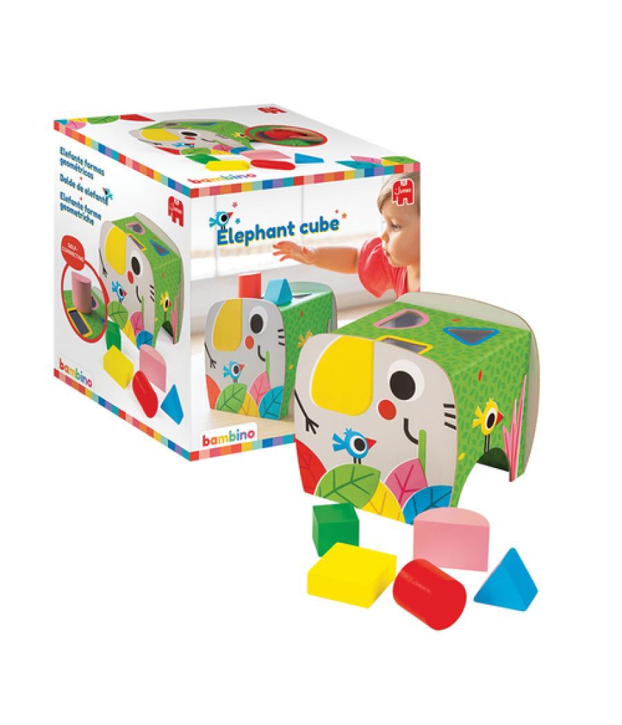 Juego diset de mesa elefante formas geometricas