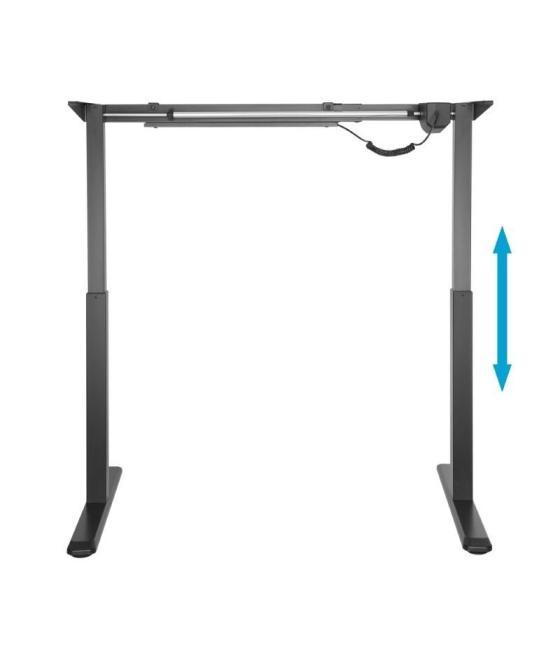 Soporte de escritorio motorizado aisens df01b-079/ hasta 80kg