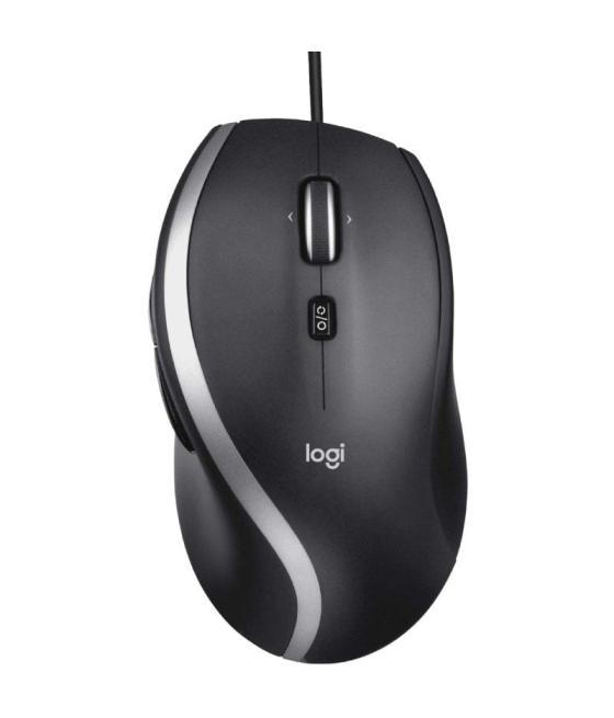 Ratón logitech m500s/ hasta 4000 dpi/ negro