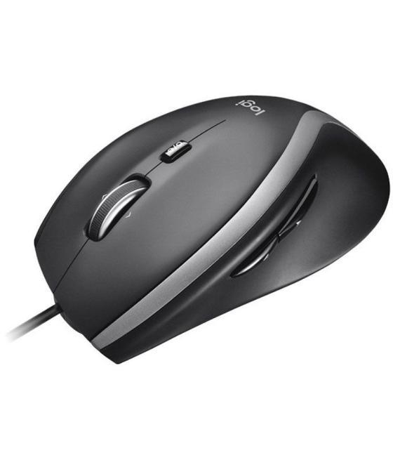 Ratón logitech m500s/ hasta 4000 dpi/ negro