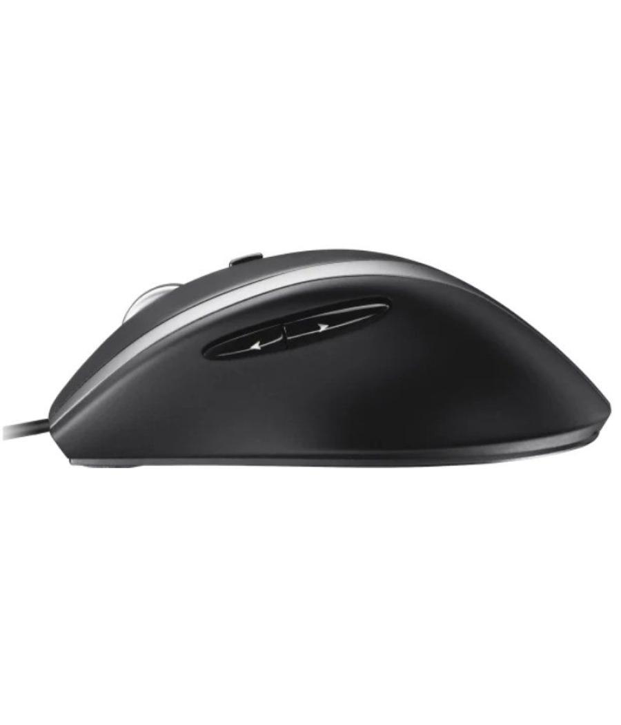 Ratón logitech m500s/ hasta 4000 dpi/ negro