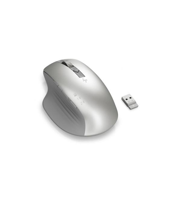 HP Silver 930 Creator ratón mano derecha Bluetooth 3000 DPI