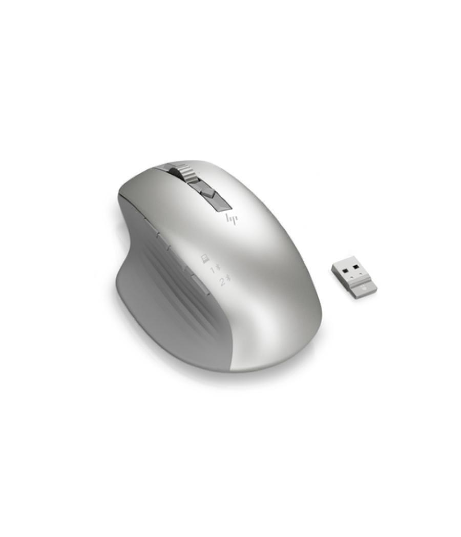 HP Silver 930 Creator ratón mano derecha Bluetooth 3000 DPI