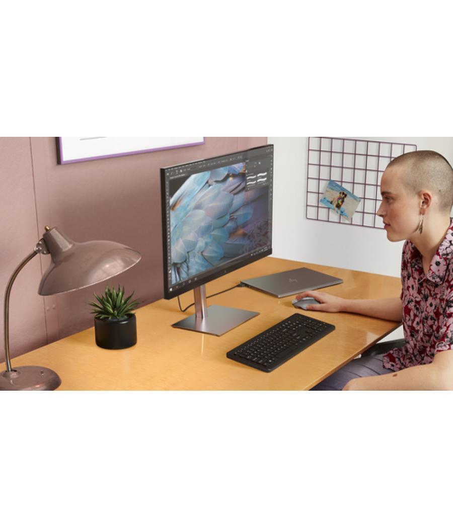 HP Silver 930 Creator ratón mano derecha Bluetooth 3000 DPI