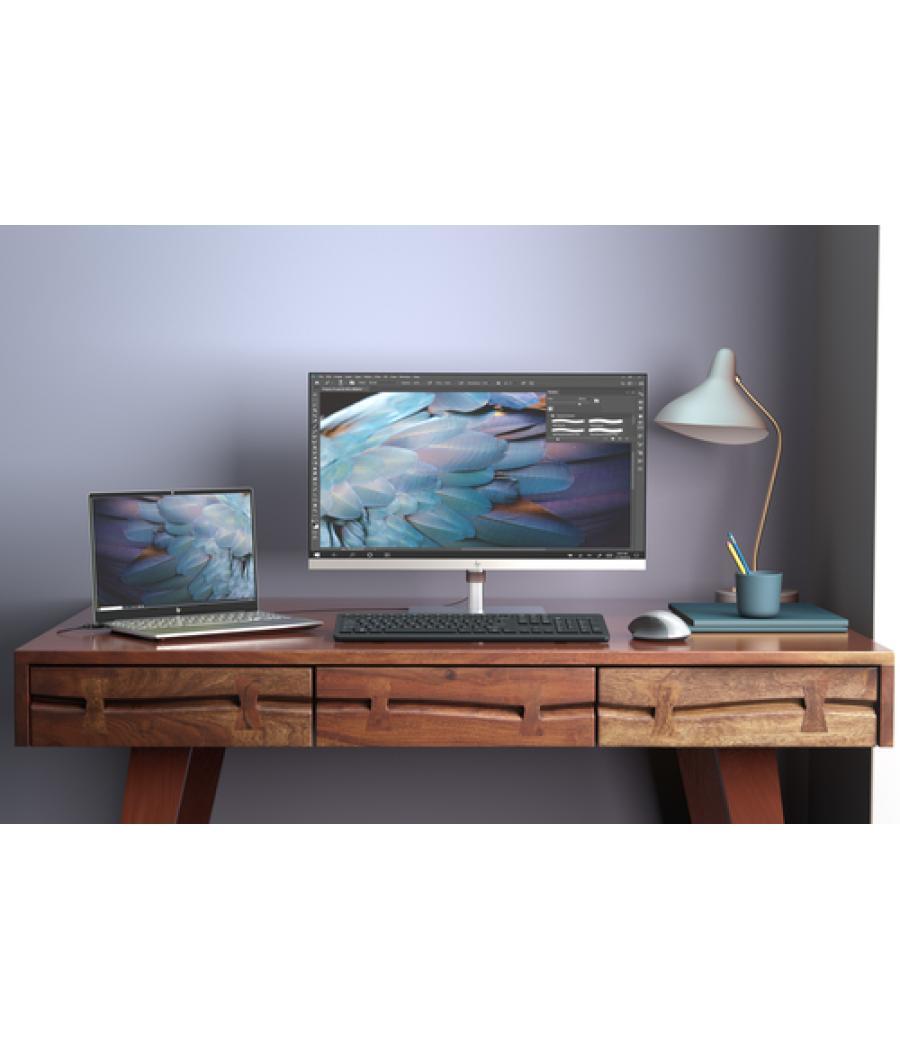 HP Silver 930 Creator ratón mano derecha Bluetooth 3000 DPI