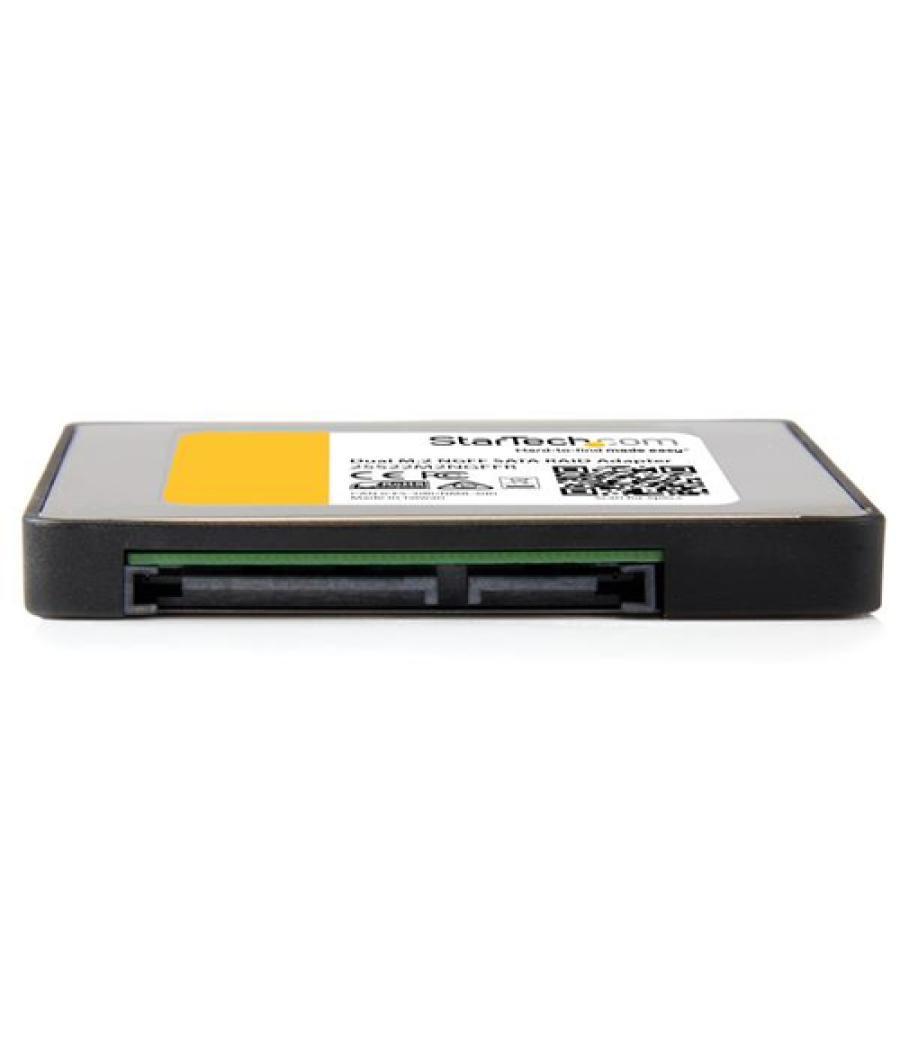 StarTech.com Adaptador Doble M.2 NGFF a SATA con RAID