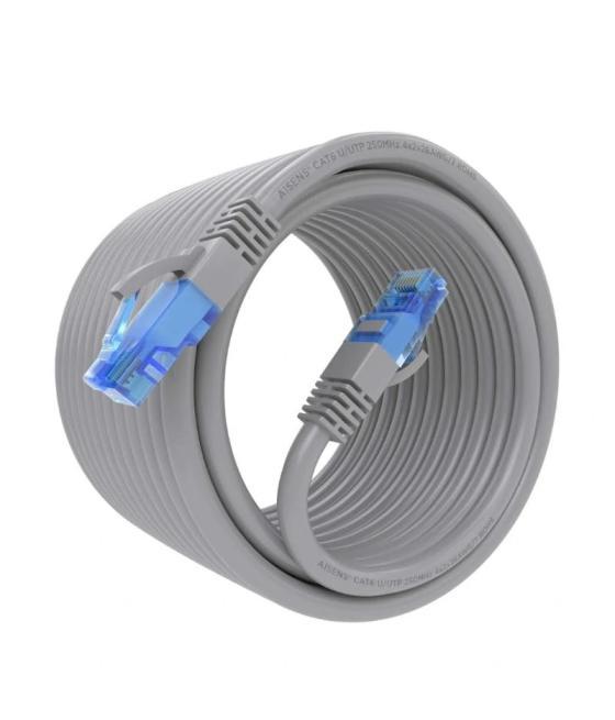 Aisens cable rj45 cat.6 utp awg26 cca gris 10m