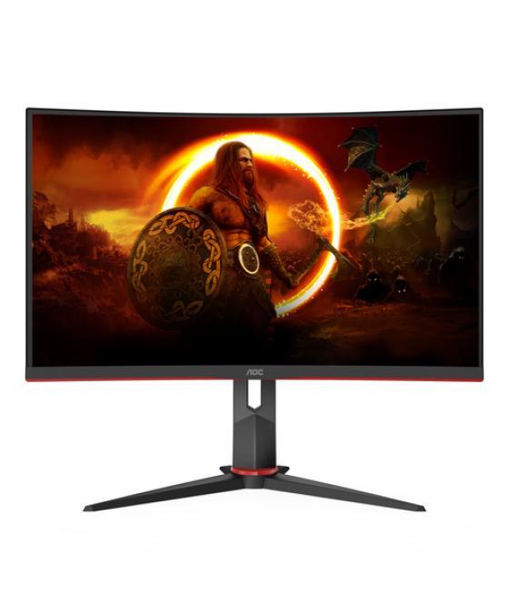 AOC CQ27G2S/BK pantalla para PC 68,6 cm (27") 2560 x 1440 Pixeles Quad HD Negro, Rojo