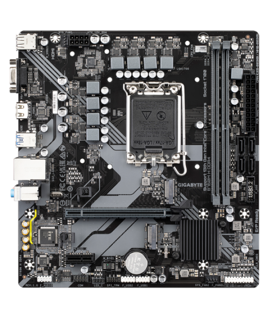 Gigabyte b760m h ddr4 (rev. 1.0) intel b760 express lga 1700 micro atx