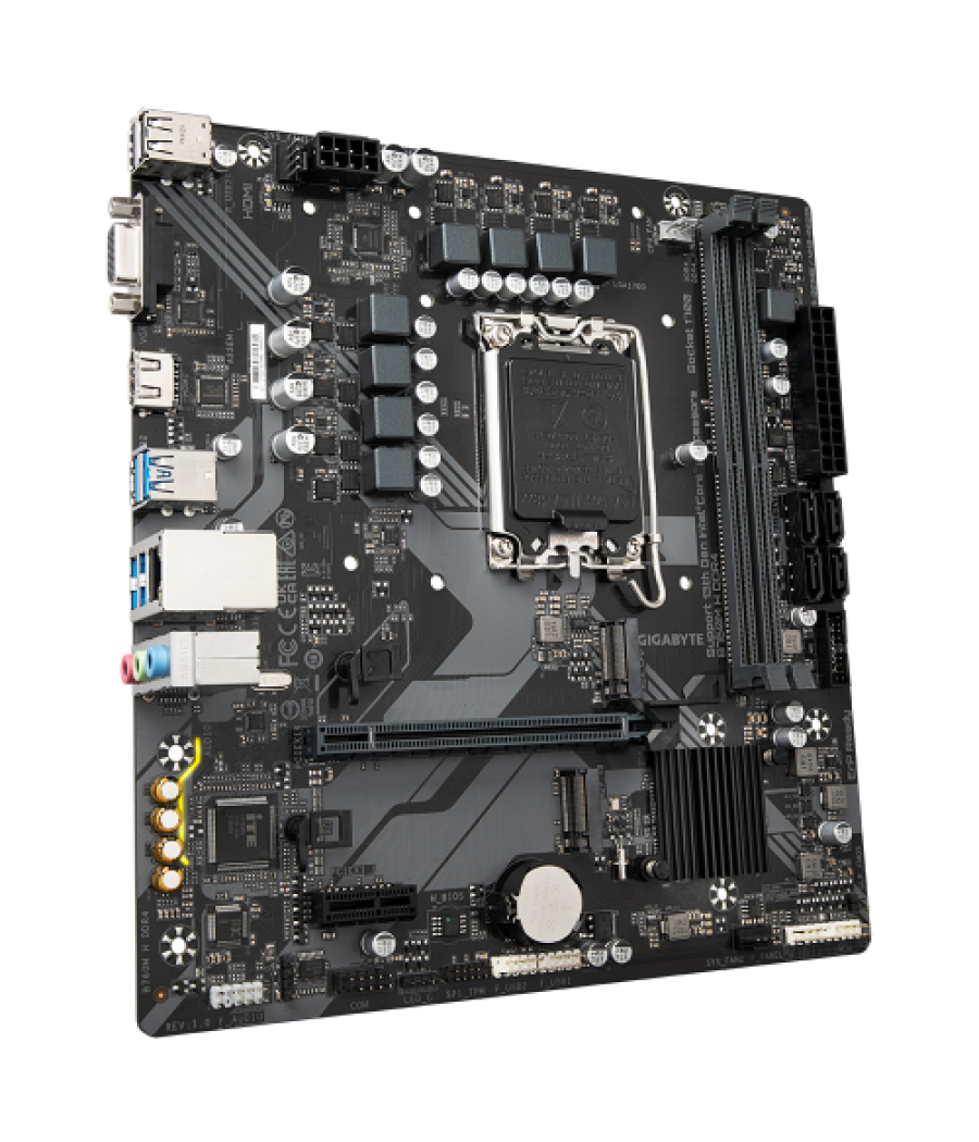 Gigabyte b760m h ddr4 (rev. 1.0) intel b760 express lga 1700 micro atx