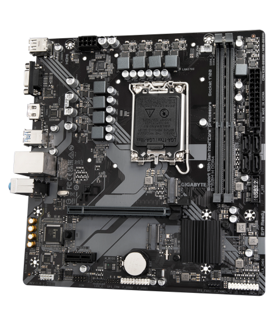 Gigabyte b760m h ddr4 (rev. 1.0) intel b760 express lga 1700 micro atx