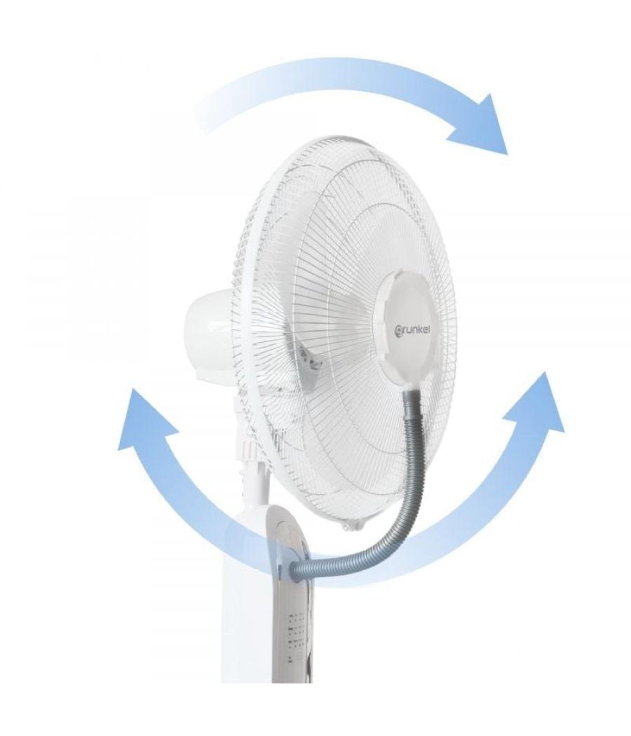 Ventilador nebulizador grunkel fan-16nebulizador/ 75w/ 3 aspas 40cm/ 3 velocidades