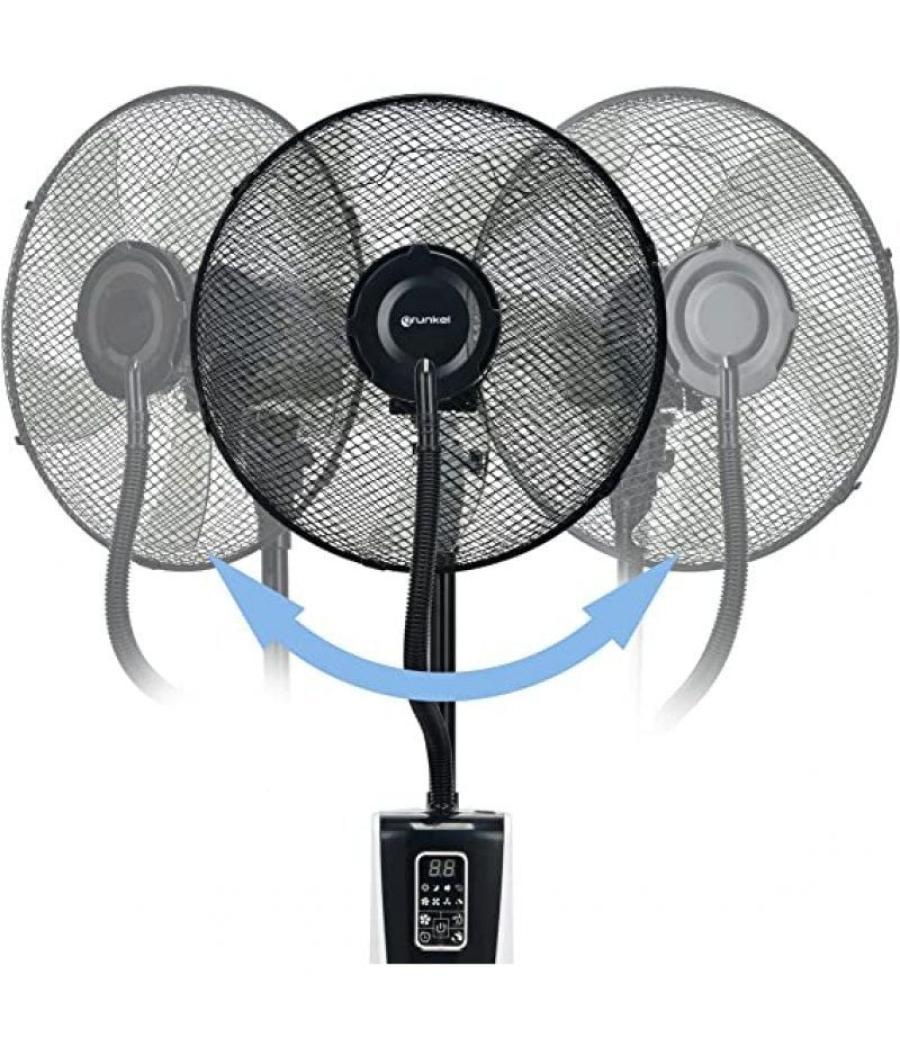 Ventilador nebulizador grunkel fan-g16nebupro/ 75w/ 5 aspas 40cm/ 3 velocidades