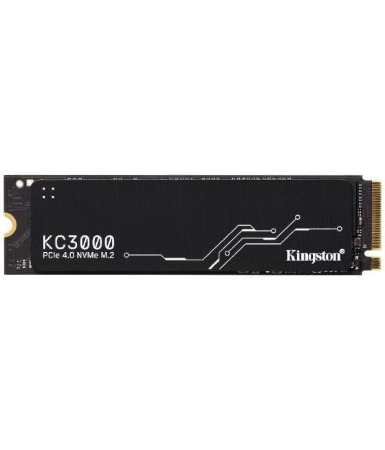 Disco ssd kingston kc3000 1tb/ m.2 2280 pcie 4.0/ con disipador de calor/ full capacity