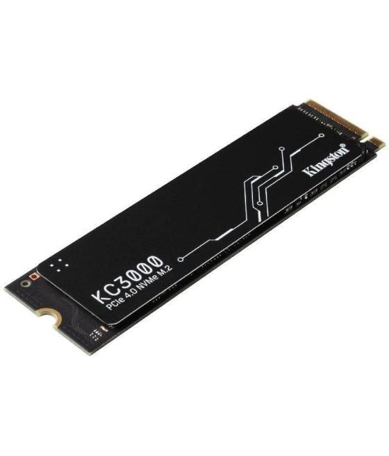 Disco ssd kingston kc3000 1tb/ m.2 2280 pcie 4.0/ con disipador de calor/ full capacity