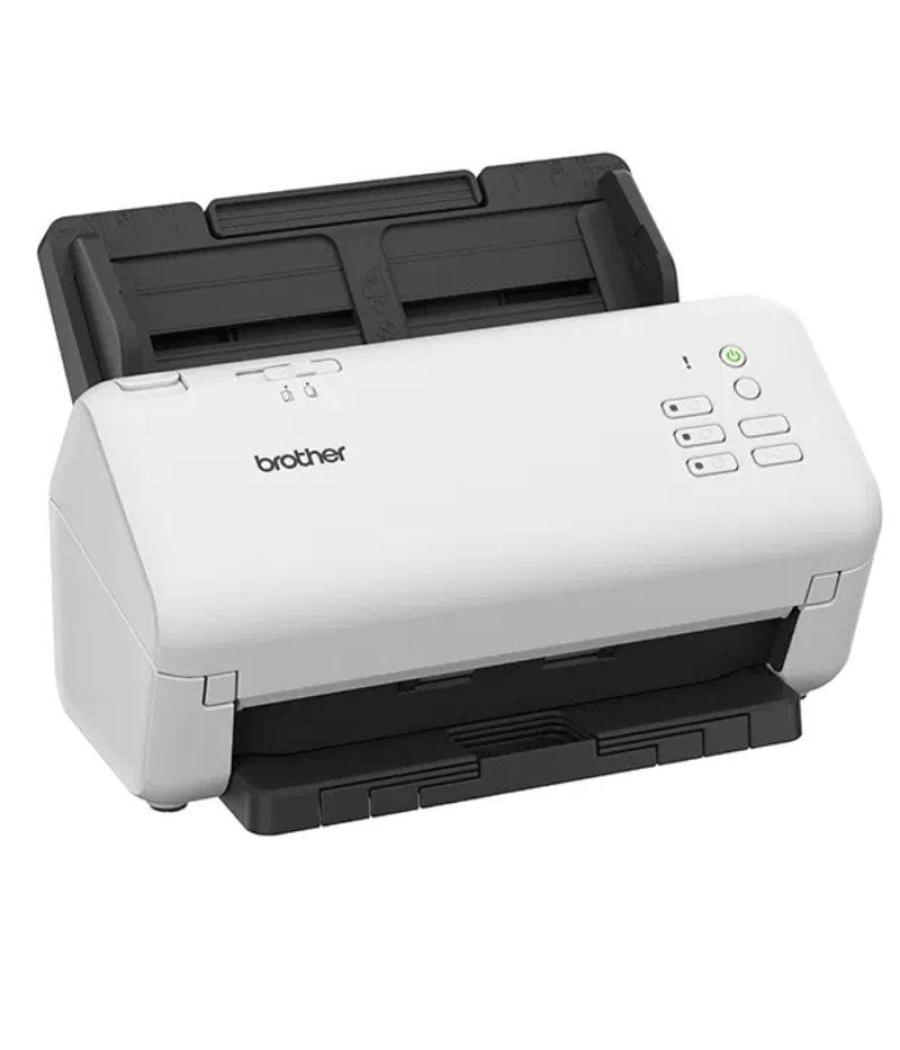 Escáner documental brother ads-4300n con alimentador de documentos adf/ doble cara