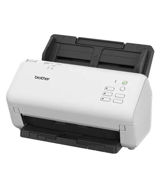 Escáner documental brother ads-4300n con alimentador de documentos adf/ doble cara