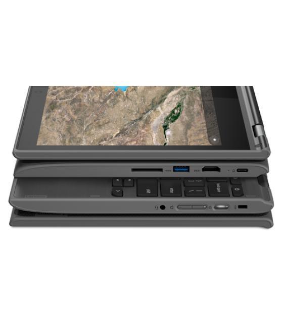 Lenovo 300e N4120 Chromebook 29,5 cm (11.6") Pantalla táctil HD Intel® Celeron® N 4 GB LPDDR4-SDRAM 32 GB eMMC Wi-Fi 5 (802.11ac