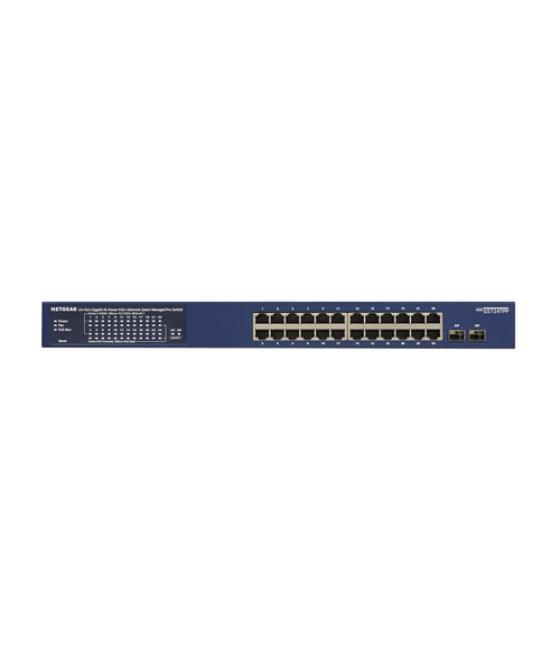 NETGEAR GS724TP-300EUS switch Gestionado L2/L3/L4 Gigabit Ethernet (10/100/1000) Energía sobre Ethernet (PoE) Azul