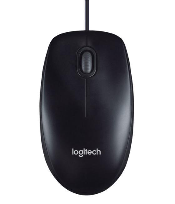 Logitech mouse m90 - ratón - óptico - cableado - usb
