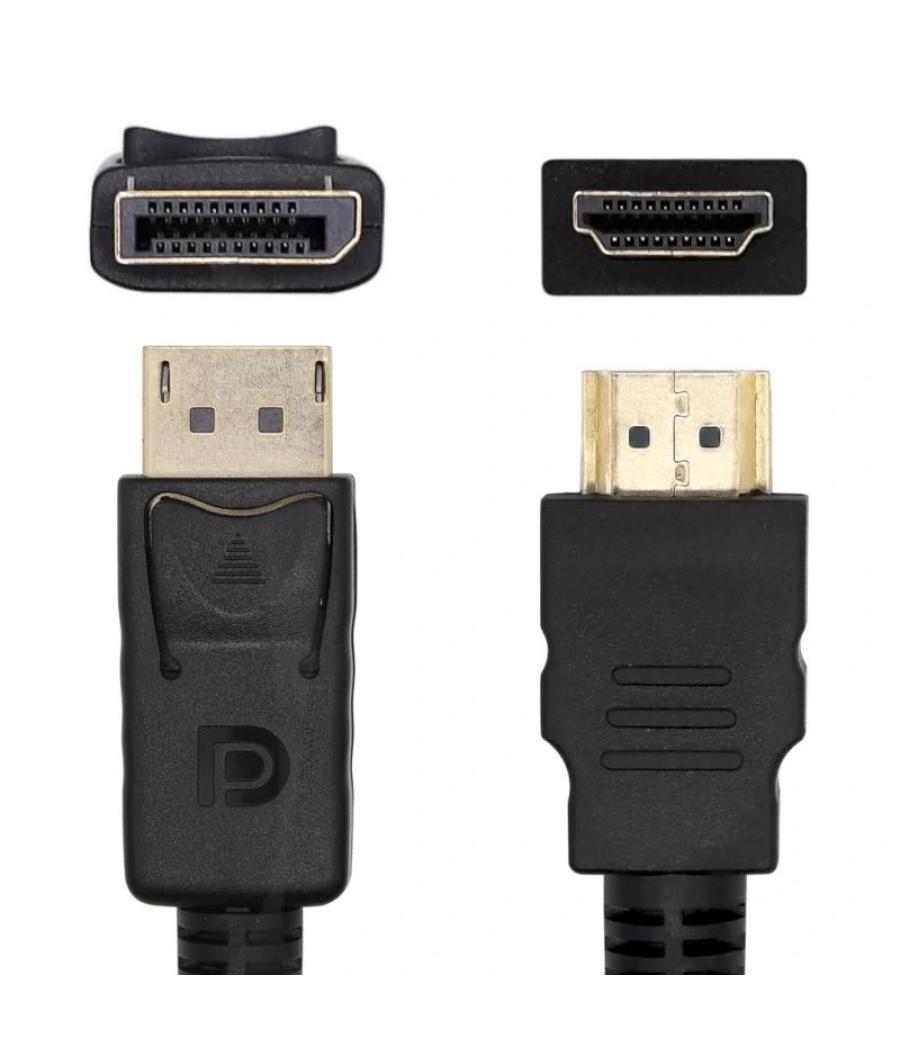 Aisens cable conversor displayport/m-hdmi/m, 2.0m