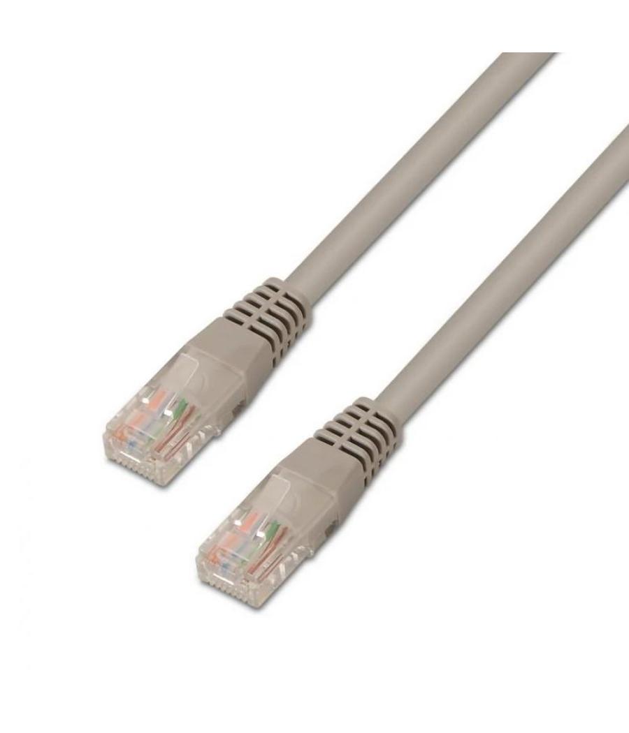 Aisens latiguillo rj45 cat.6 utp 1.0m gris cobre