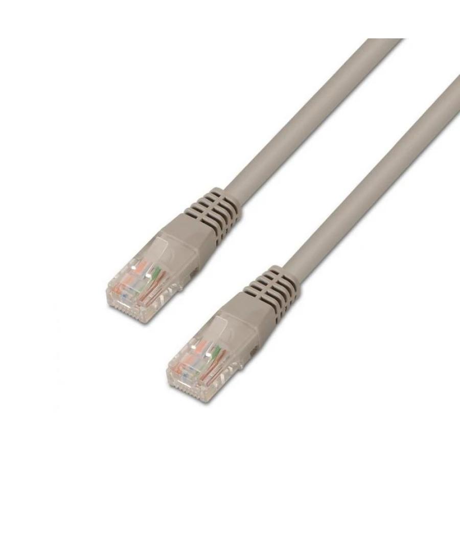 Aisens latiguillo rj45 cat.6 utp awg24 gris 5.0m