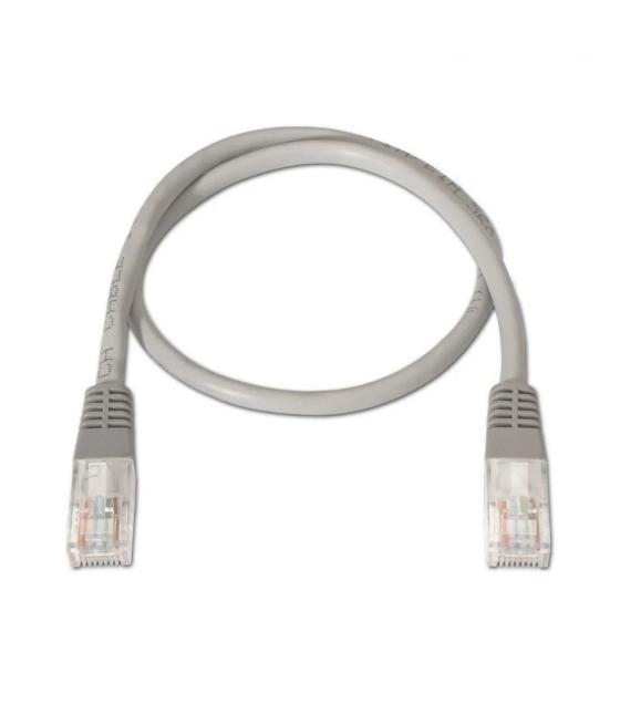 Aisens latiguillo rj45 cat.6 utp awg24 gris 5.0m