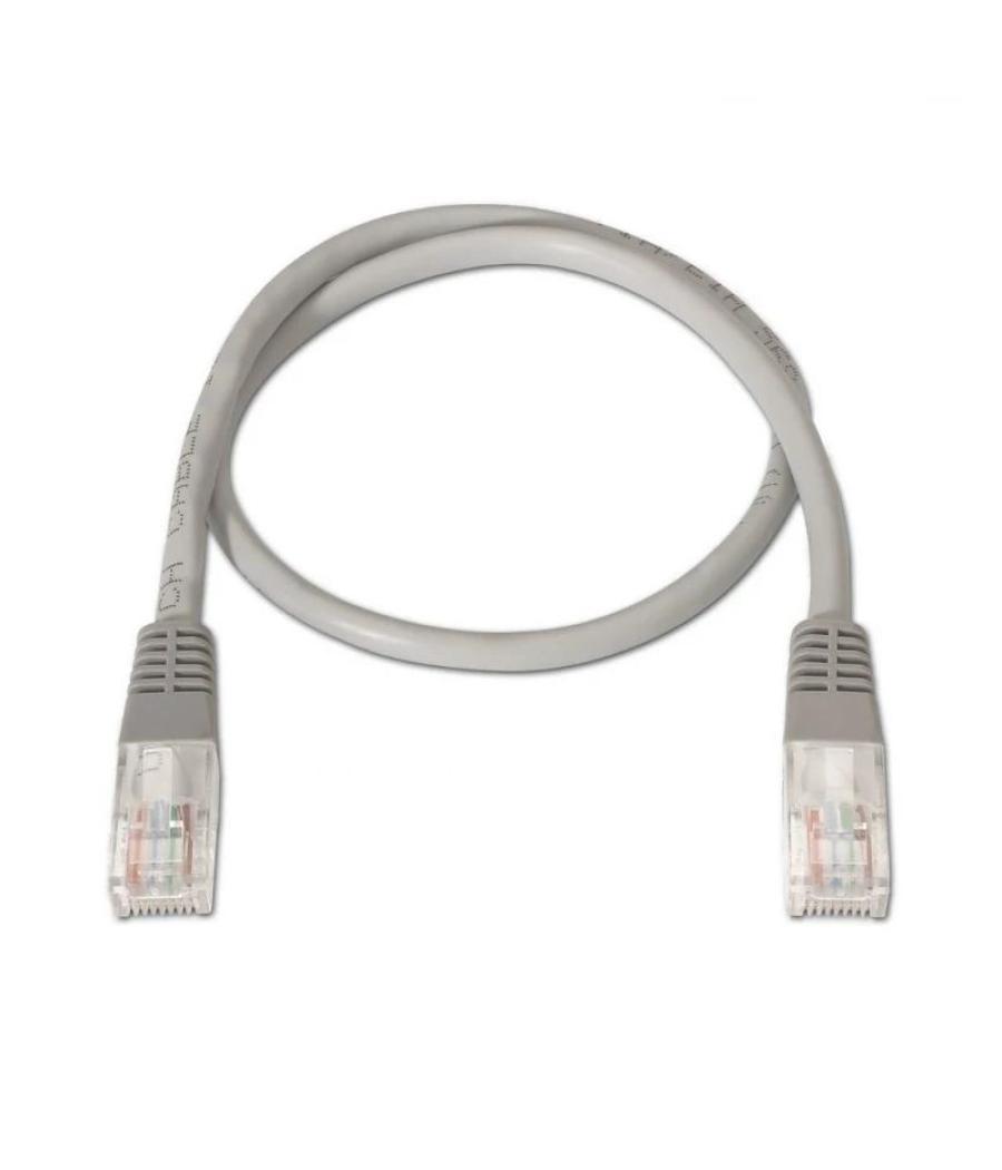 Aisens latiguillo rj45 cat.6 utp awg24 gris 5.0m